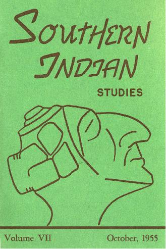 Southern Indian Studies, Volume 7 thumbnail