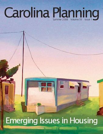 Carolina Planning Vol. 33: Emerging Issues in Housing thumbnail