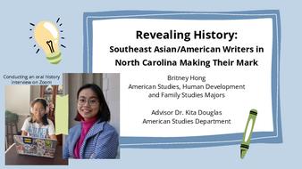 Revealing History: Southeast Asian/American Writers in North Carolina Make Their Mark thumbnail