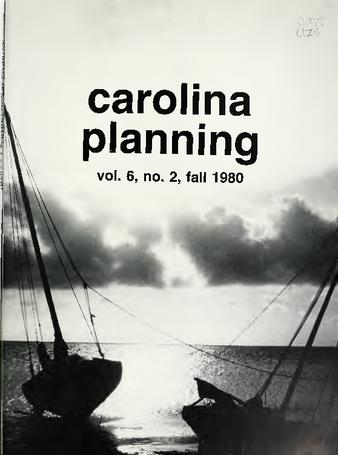Carolina Planning Vol. 6.2: Coastal North Carolina thumbnail