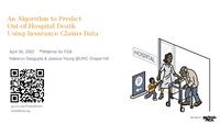 An Algorithm to Predict Out-of-Hospital Death Using Insurance Claims Data thumbnail