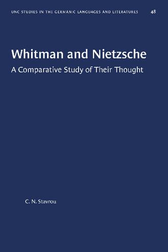 Whitman and Nietzsche: A Comparative Study of Their Thought thumbnail