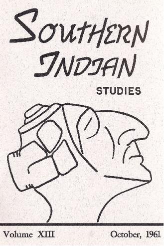Southern Indian Studies, Volume 13 thumbnail