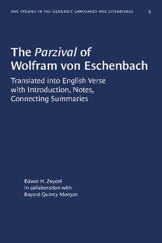 The "Parzival" of Wolfram von Eschenbach: Translated into English Verse with Introduction, Notes, Connecting Summaries thumbnail