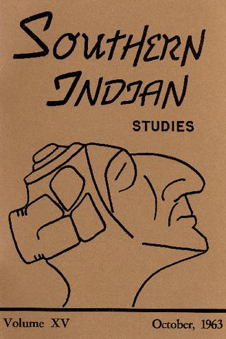 Southern Indian Studies, Volume 15 thumbnail