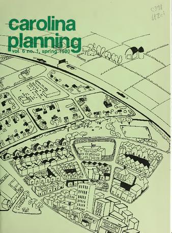 Carolina Planning Vol. 6.1: Neighborhood Planning thumbnail