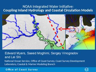 NOAA Integrated Water Initiative: Coupling Inland Hydrology and Coastal Circulation Models