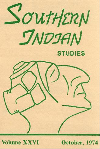 Southern Indian Studies, Volume 26 thumbnail
