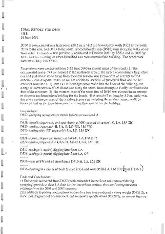 D500 Final report and notes 2006 thumbnail