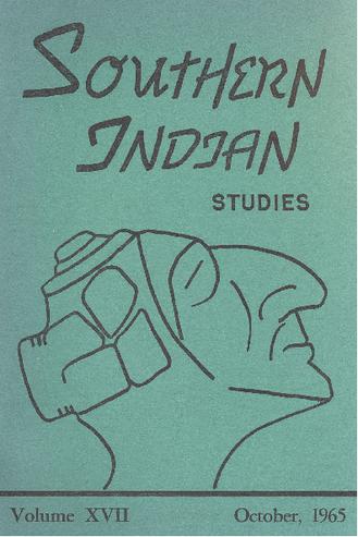 Southern Indian Studies, Volume 17 thumbnail