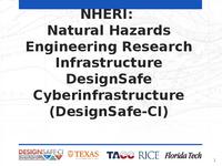 DesignSafe-CI: A New Cyberinfrastructure for the Natural Hazards Community thumbnail