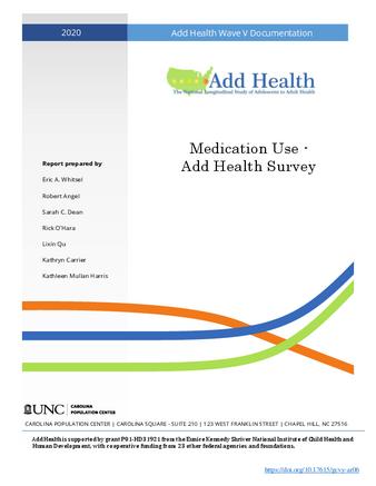 Medication Use - Add Health Survey