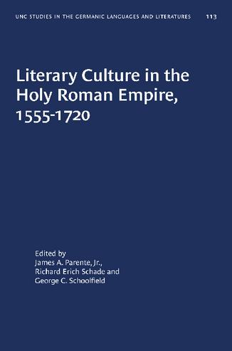 Literary Culture in the Holy Roman Empire, 1555-1720 thumbnail