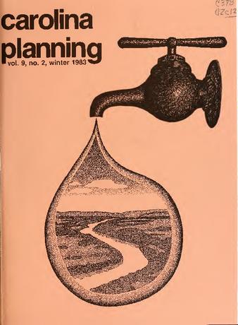 Carolina Planning Vol. 9.2: Water Resources Planning