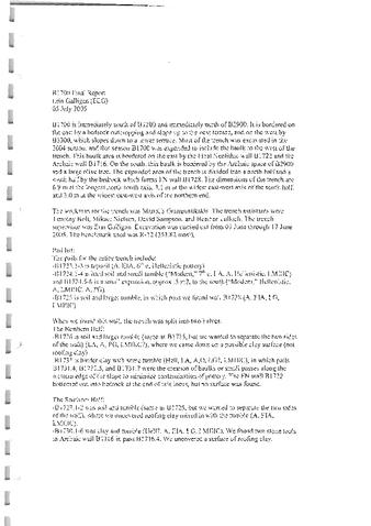 B1700 2005 Final Report and Notes thumbnail