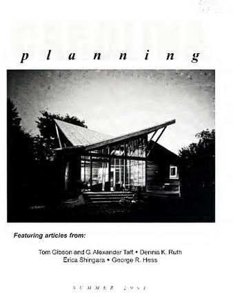 Carolina Planning Vol. 26.2: Rural Housing thumbnail