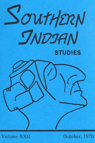 Southern Indian Studies, Volume 22 thumbnail