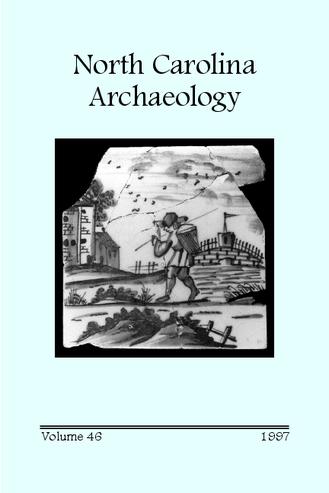 North Carolina Archaeology, Volume 46 thumbnail
