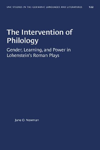 The Intervention of Philology: Gender, Learning, and Power in Lohenstein's Roman Plays thumbnail