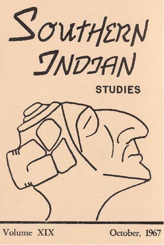 Southern Indian Studies, Volume 19 thumbnail
