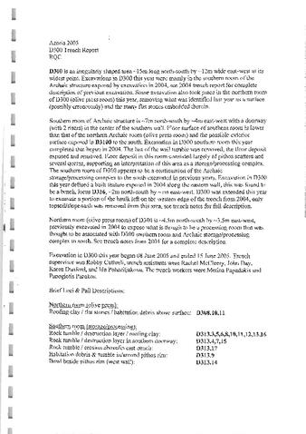 D500 Report and Notes 2005 thumbnail