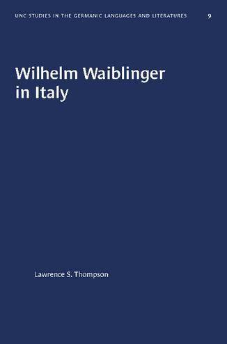 Wilhelm Waiblinger in Italy thumbnail