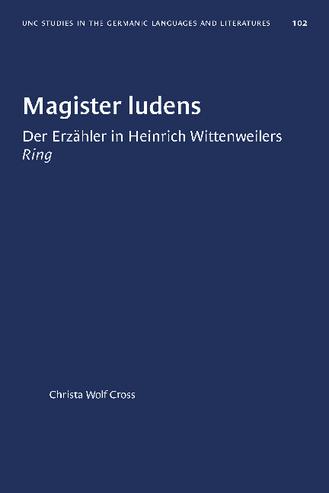 Magister ludens: Der Erzähler in Heinrich Wittenweilers "Ring" thumbnail