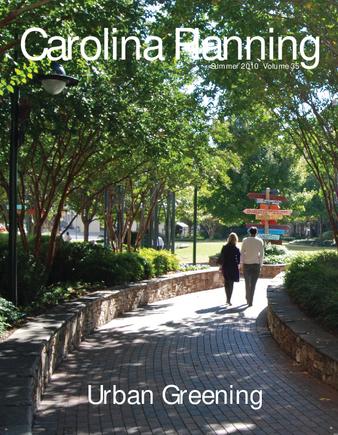 Carolina Planning Vol. 35: Urban Greening thumbnail