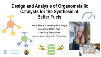 SURF 2022- Design and Analysis of Organometallic Catalysts for the Synthesis of Better Fuels thumbnail