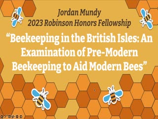 Beekeeping in the British Isles: Jordan Mundy Robinson Honors Fellowship 2023 thumbnail