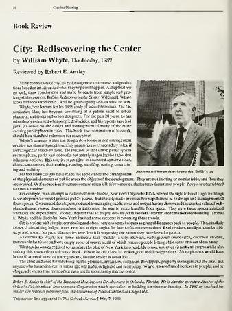 Book Review: City: Rediscovering the Center thumbnail