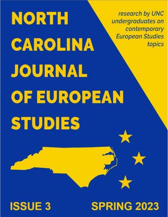 North Carolina Journal of European Studies Volume 3 thumbnail