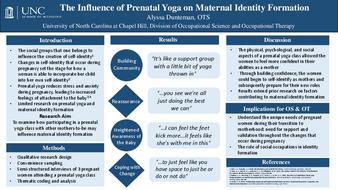 The Influence of Prenatal Yoga on Maternal Identity Formation