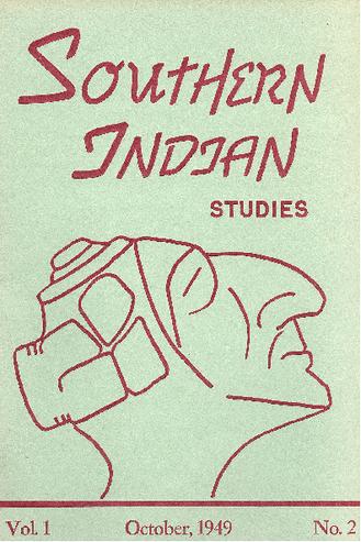 Southern Indian Studies, Volume 1 Issue 2 thumbnail