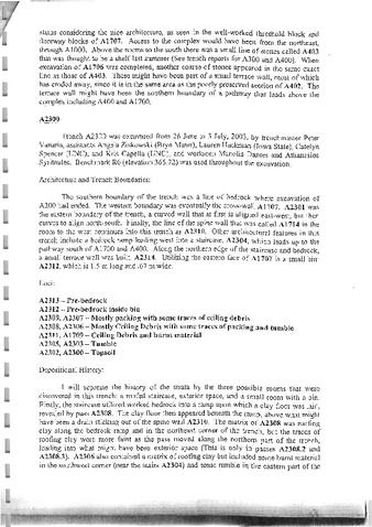 A2300 2003 Final Report and Notes