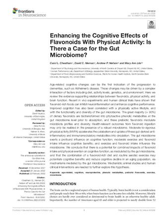 Enhancing the Cognitive Effects of Flavonoids With Physical Activity: Is There a Case for the Gut Microbiome? thumbnail