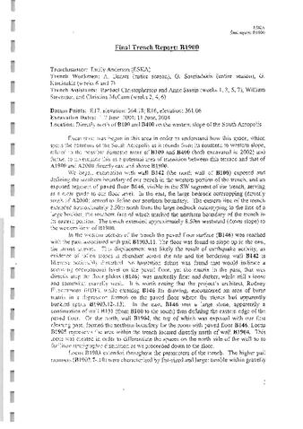 B1900 2004 Final Report and Notes thumbnail