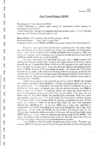 B1900 2004 Final Report and Notes thumbnail
