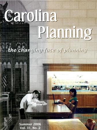 Carolina Planning Vol. 31.2: The Changing Face of Planning thumbnail