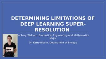 Determining Limitations of Deep Learning Super-Resolution thumbnail