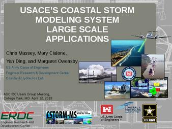 USACE's Coastal Storm Modeling System Large Scale Applications thumbnail