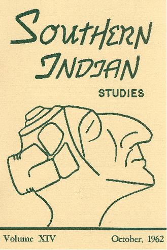 Southern Indian Studies, Volume 14 thumbnail