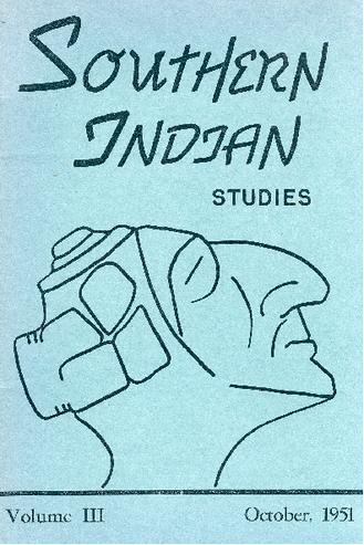 Southern Indian Studies, Volume 3 thumbnail