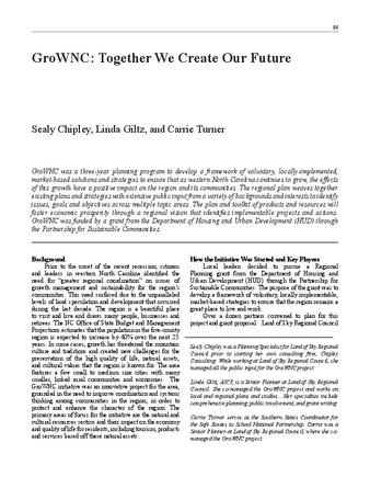 GroWNC: Together We Create Our Future thumbnail