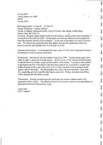 E600 Final Report and Notes 2005 thumbnail