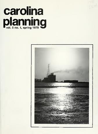 Carolina Planning Vol. 5.1: Environmental Planning