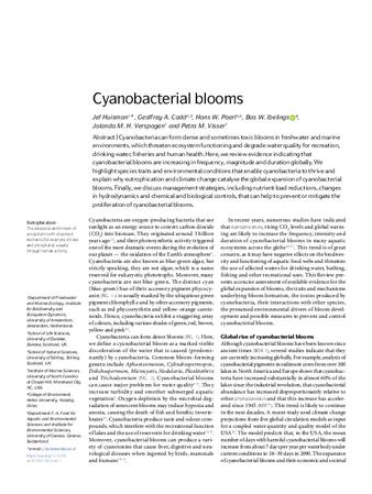 Cyanobacterial blooms thumbnail
